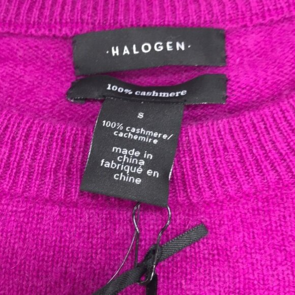 Women's Halogen Crewneck Cashmere Sweater - Picture 5 of 6